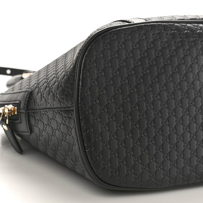 Gucci Microguccissima Medium Dome Bag Black 8 of 9