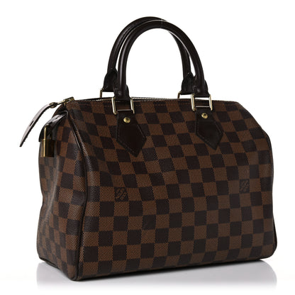Louis Vuitton Damier Ebene Speedy 25 3 of 16