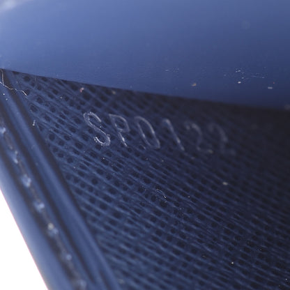 Louis Vuitton Epi Card Holder Indigo 6 of 6