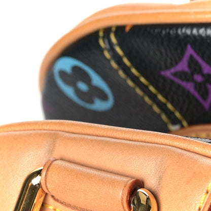 Louis Vuitton Monogram Multicolor Claudia Black 9 of 11