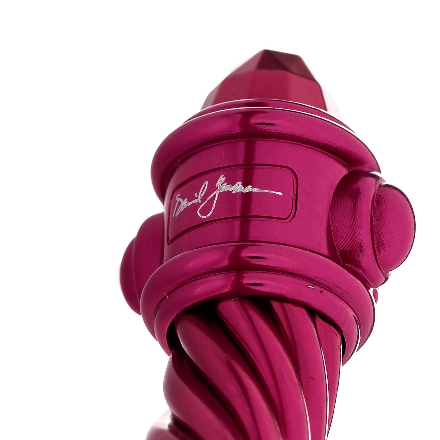 Aluminum 10mm Renaissance Cable Bracelet Pink