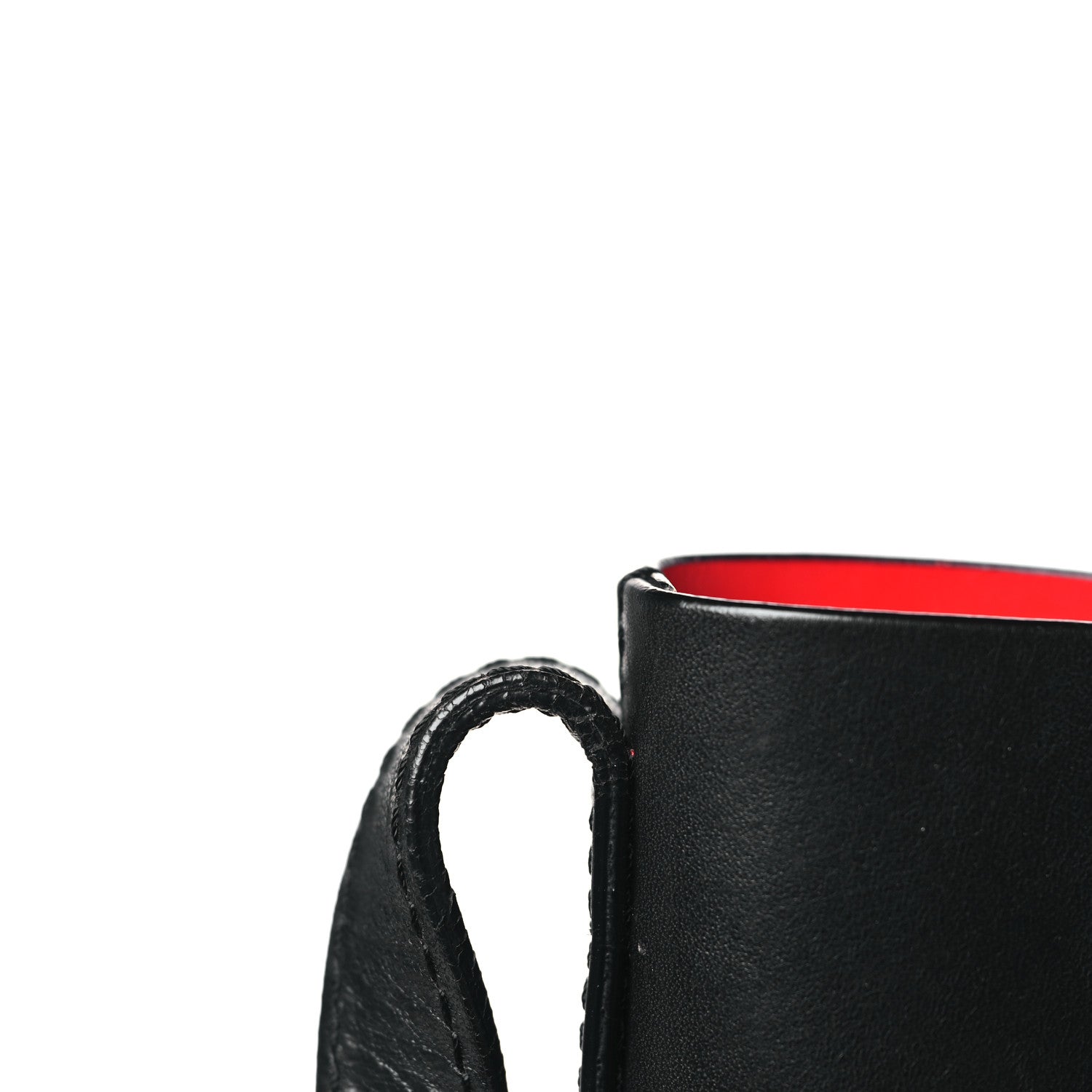 Mansur Gavriel Calfskin Bucket Bag Black Flamma 11 of 12