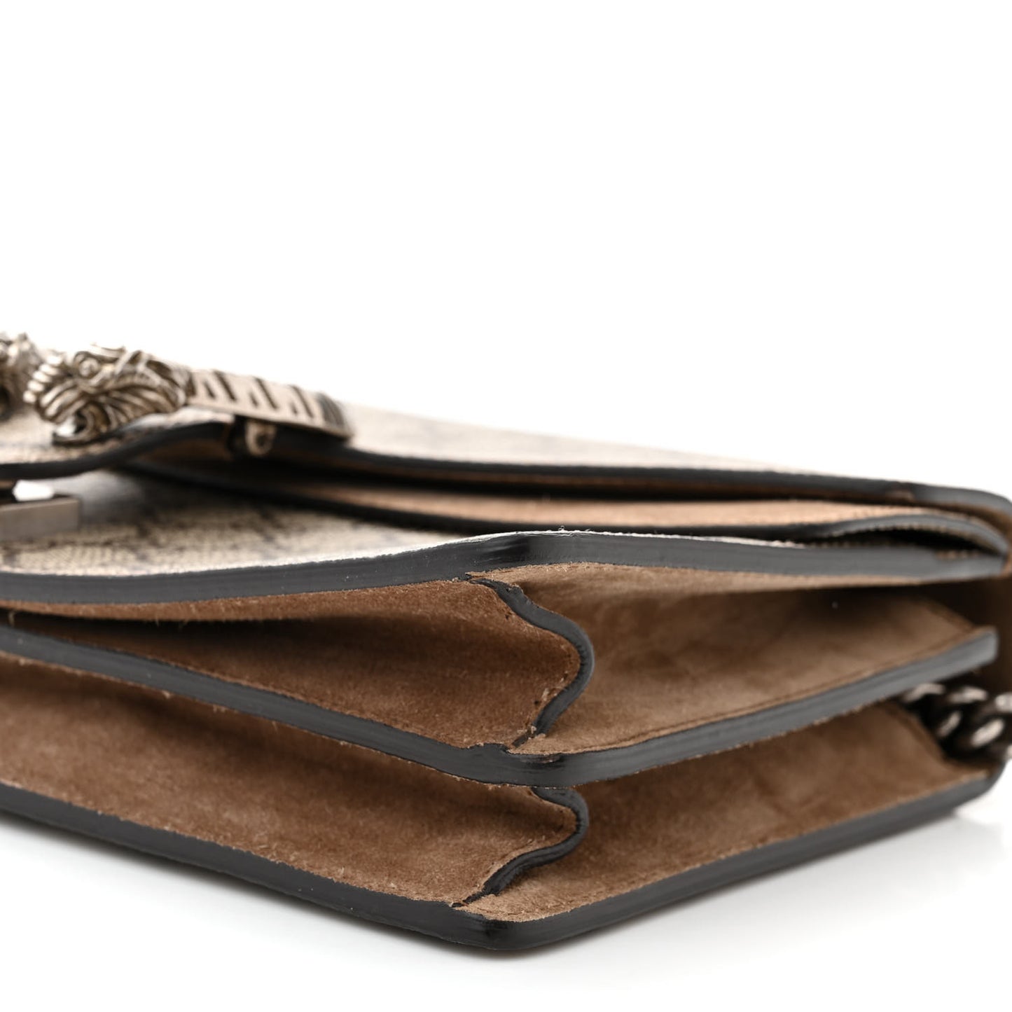 GG Supreme Monogram Small Dionysus Shoulder Bag Taupe