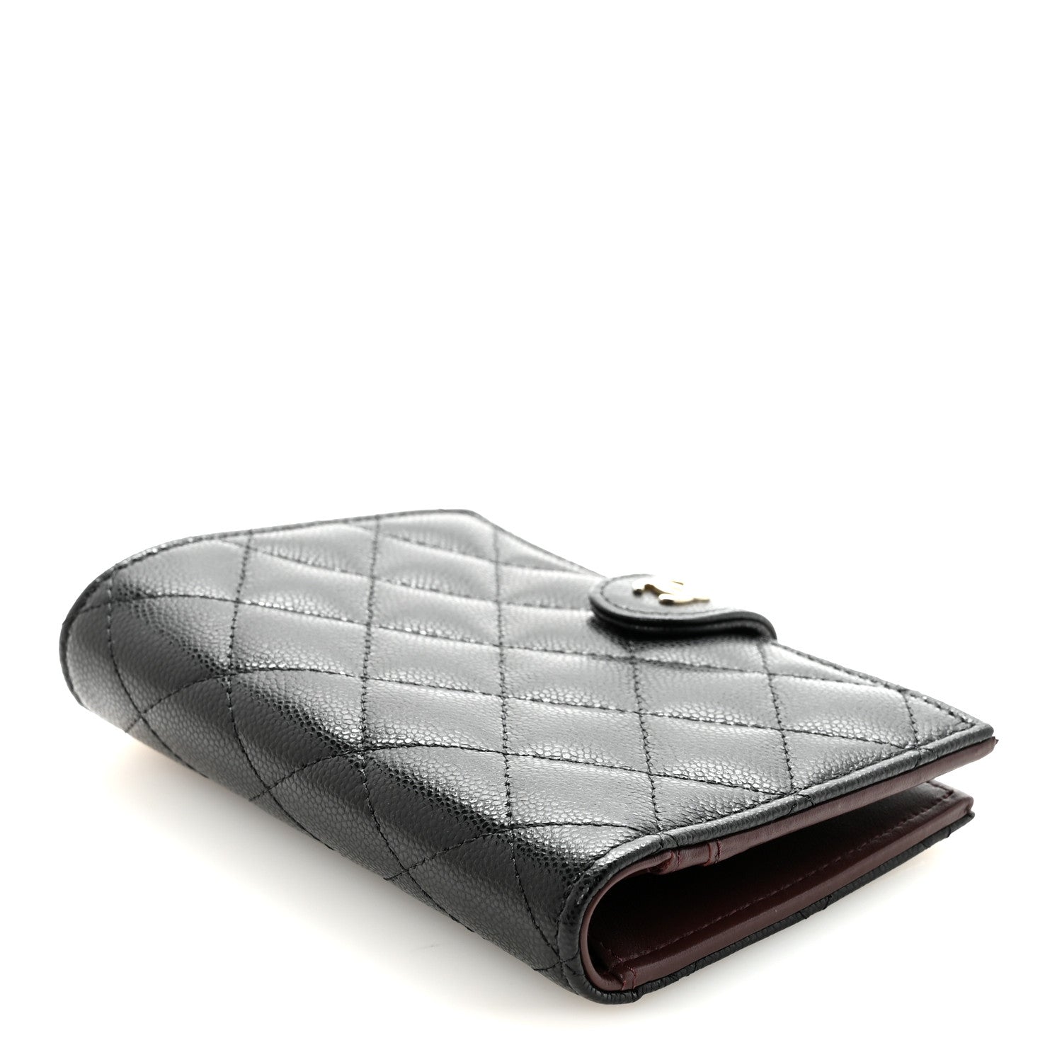 Chanel Caviar Quilted Passport Holder Black 4 of 8