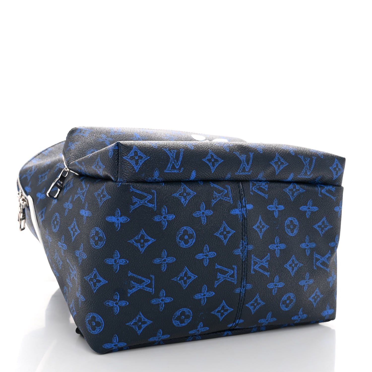 Louis Vuitton Monogram Everyday LV Discovery Backpack PM Blue 4 of 9
