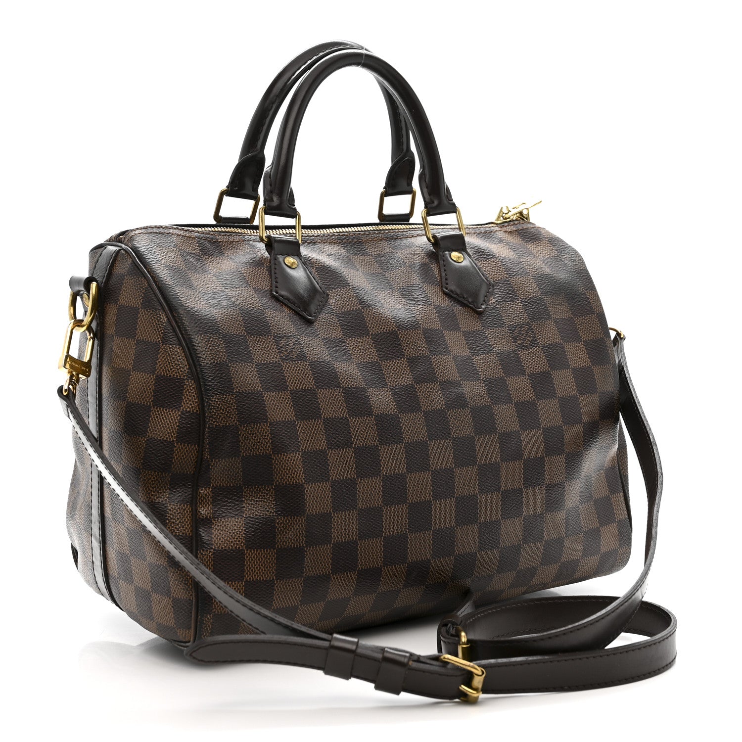 Louis Vuitton Damier Ebene Speedy Bandouliere 30 3 of 18