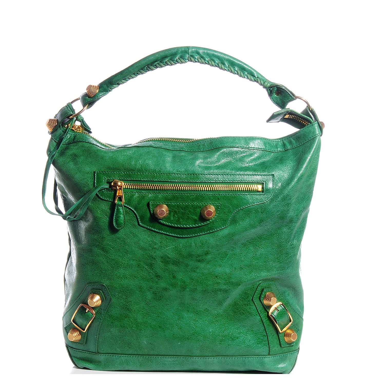 Balenciaga Chevre Giant 21 Gold Hardware Day Hobo Vert Gazon 1 of 14
