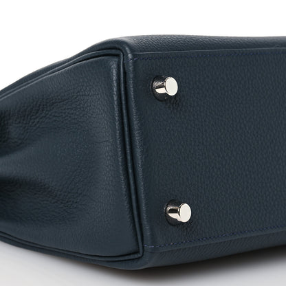 Hermes Togo Lizard Kelly Retourne Touch 25 Vert Rousseau 11 of 16