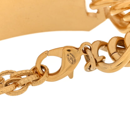 Chanel Metal 31 Rue Cambon Paris ID Chain Bracelet Gold 4 of 4