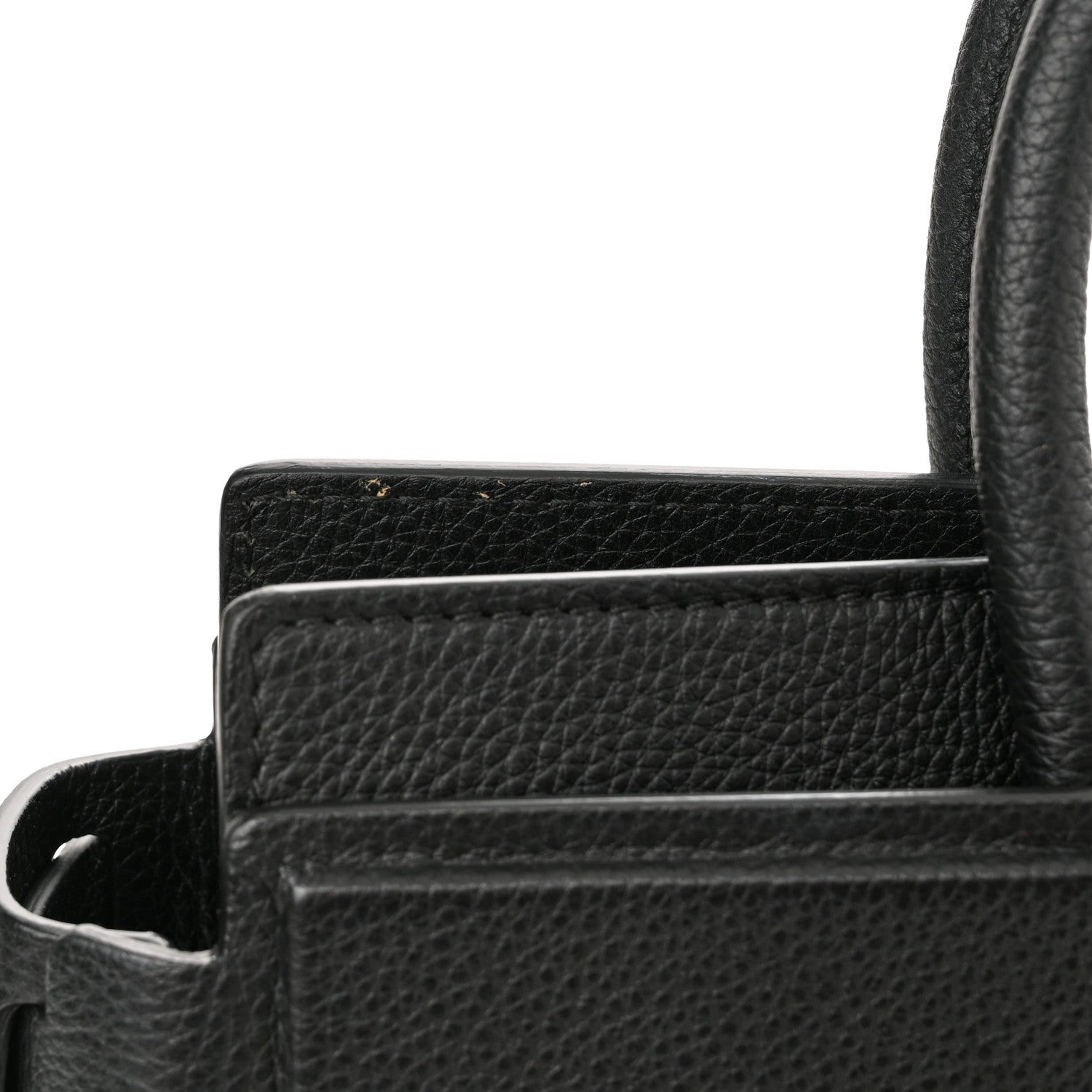 Givenchy Grained Calfskin Small Horizon Satchel Black 10 of 10