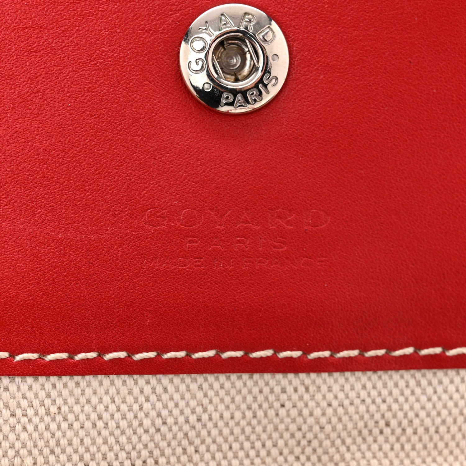 Goyard Goyardine Saint Louis PM Red 7 of 12