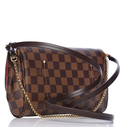Louis Vuitton Damier Ebene Favorite MM 3 of 14
