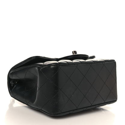Chanel Lambskin Quilted Mini Square Flap So Black 4 of 9
