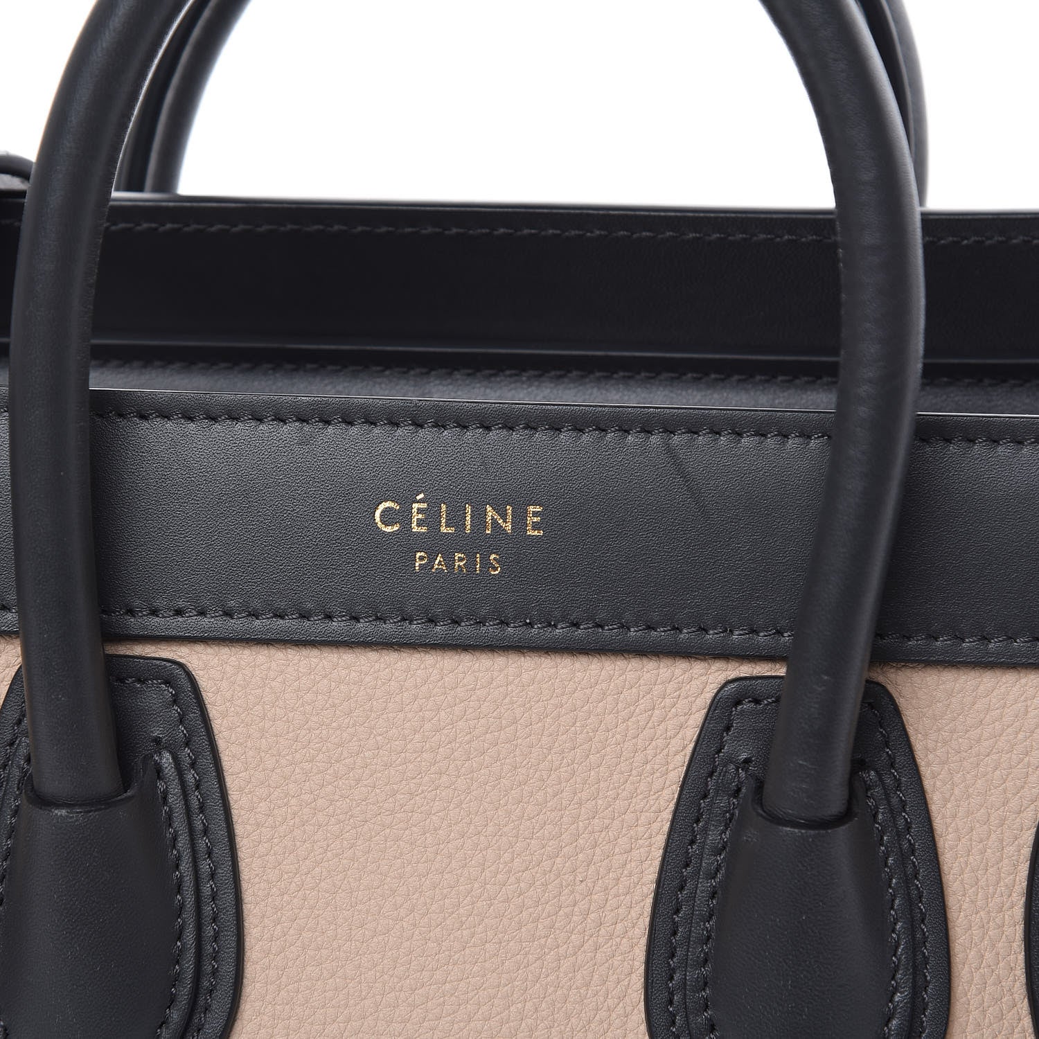 Celine Baby Grained Calfskin Nubuck Nano Tri-Color Luggage Magenta 8 of 14