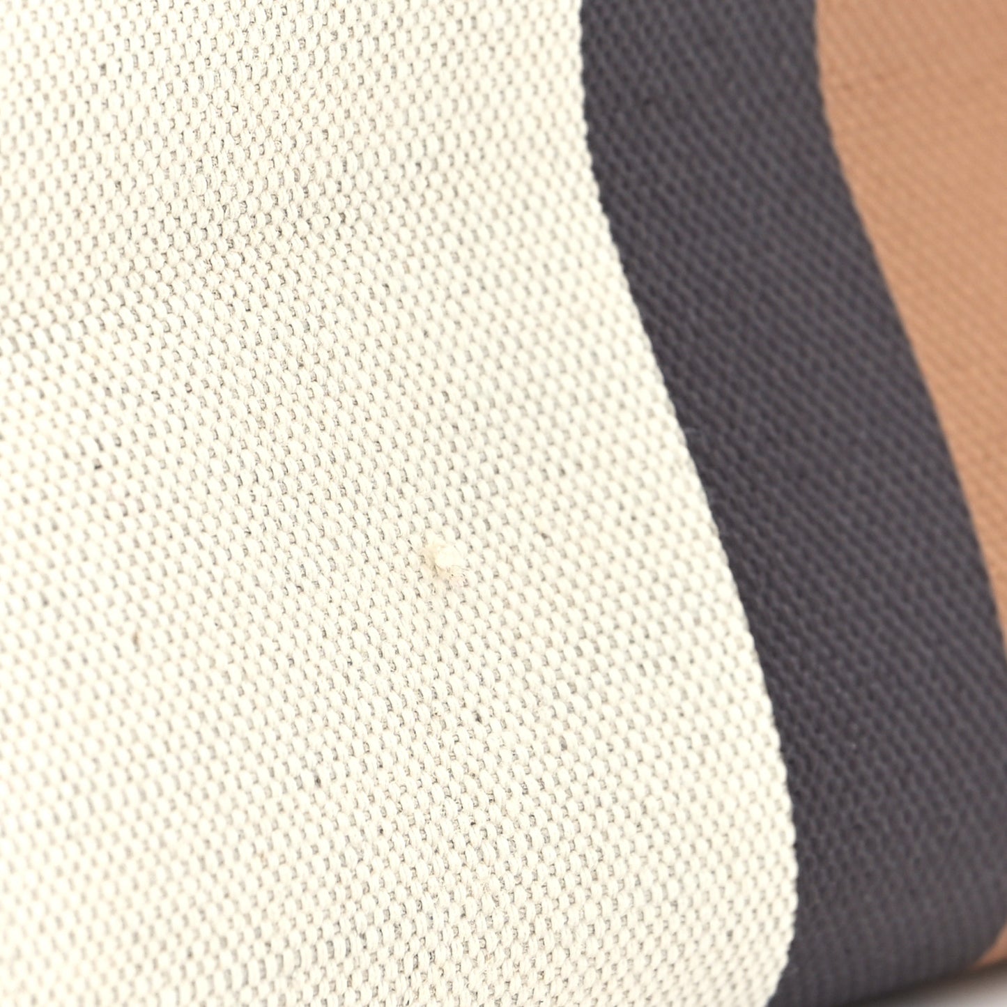 Canvas Necessaire Organizer Pouch Off White
