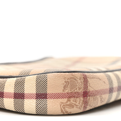 Burberry Haymarket Check Pochette Chocolate 10 of 11