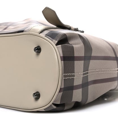 Burberry Smoked Check Small Northfield Tote Trench 11 of 15
