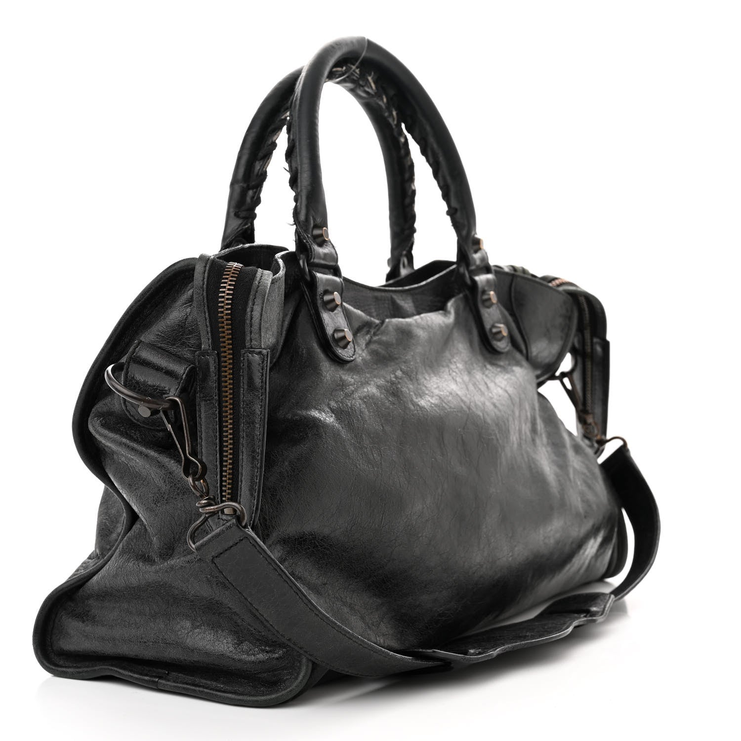 Balenciaga Agneau Classic Hardware City Anthracite 4 of 20