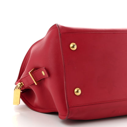 Saint Laurent Calfskin Medium Classic Y Cabas Fuchsia 8 of 14