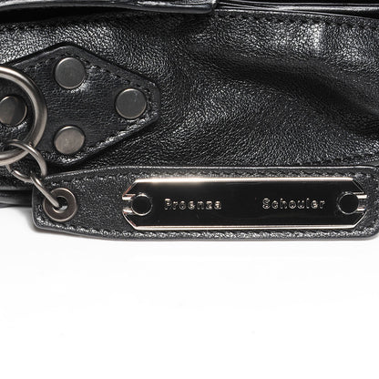 Proenza Schouler Leather PS1 Pouch Messenger Bag Black 13 of 13