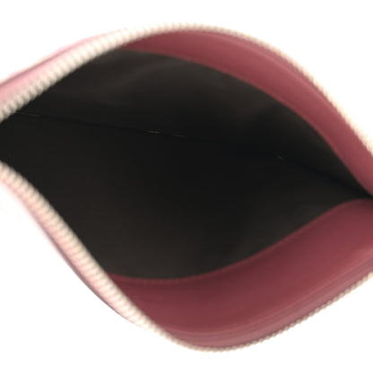 Gucci GG Supreme Monogram Blooms Small Zip Pouch Beige Multicolor Dry Rose 5 of 11