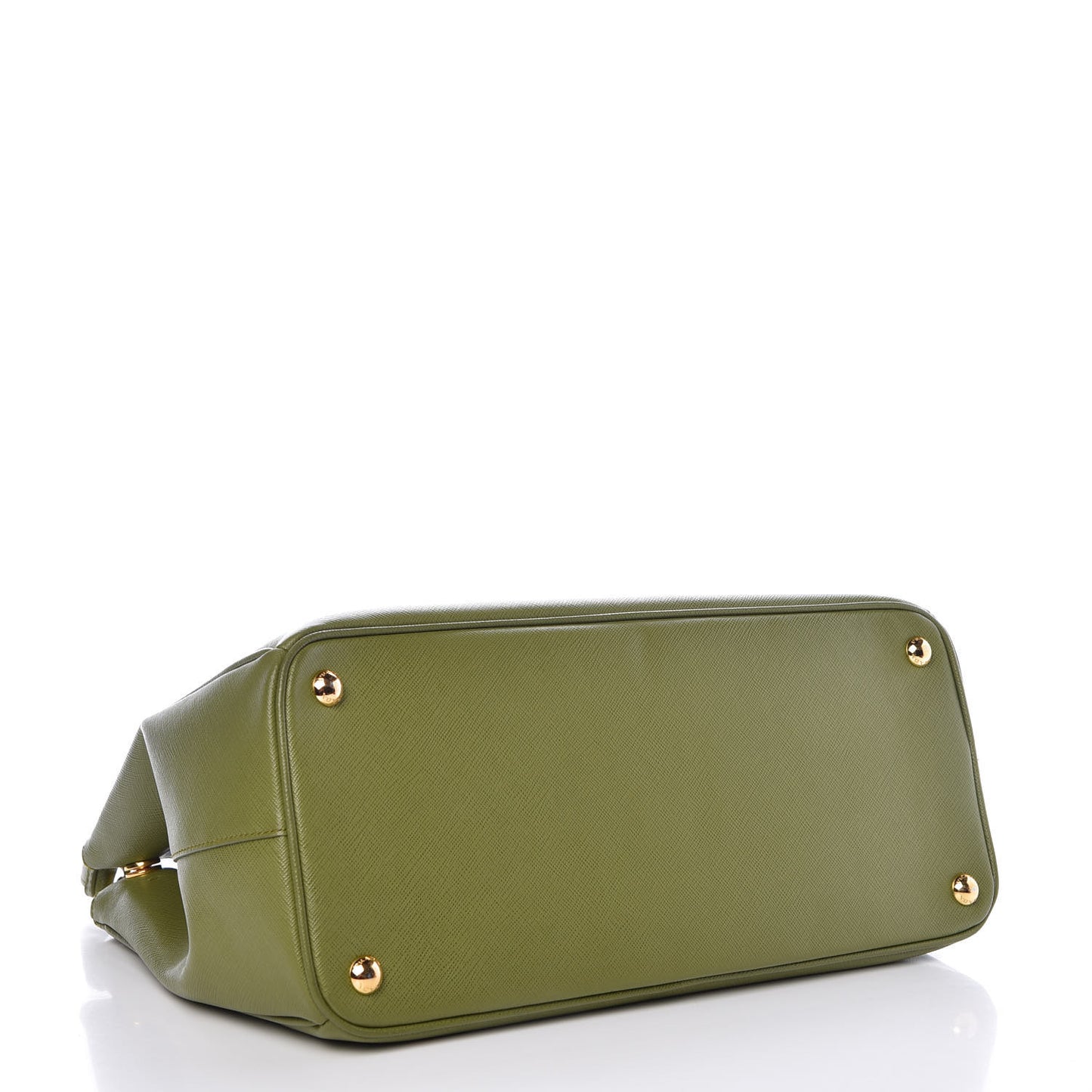 Saffiano Medium Galleria Double Zip Tote Edera