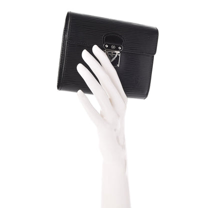 Louis Vuitton Epi Koala Wallet Black 2 of 7