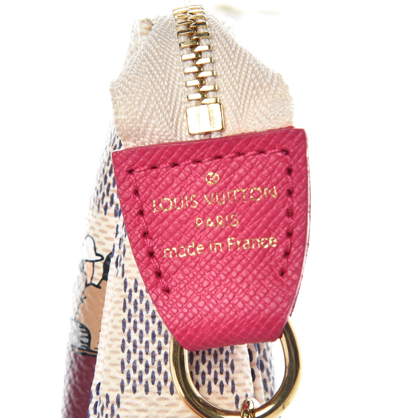 Damier Azur 2015 Christmas Animation Mini Pochette Accessories