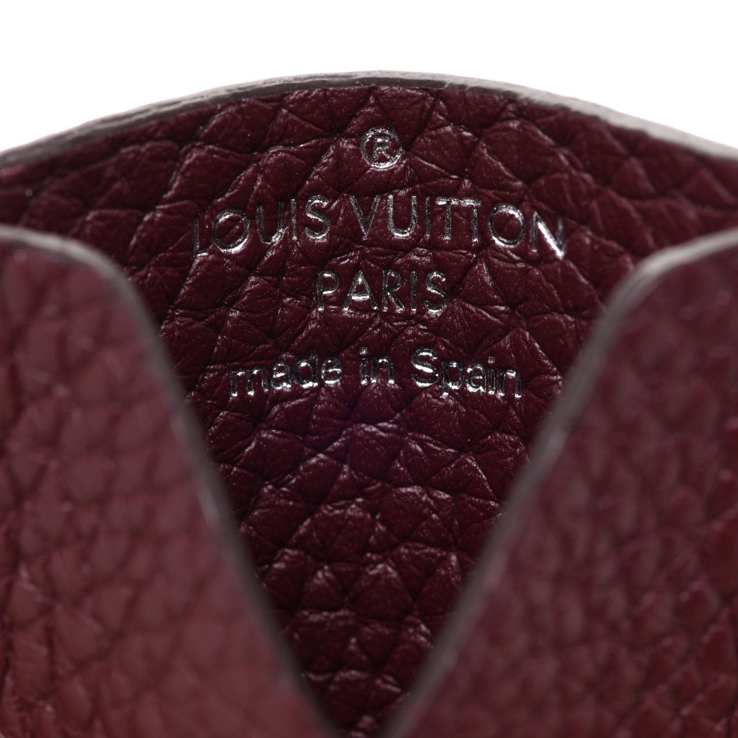 Louis Vuitton Taurillon Card Holder Bordeaux 6 of 7