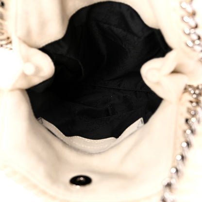 Stella McCartney Eco Fur Mini Falabella Tote Ivory 5 of 9