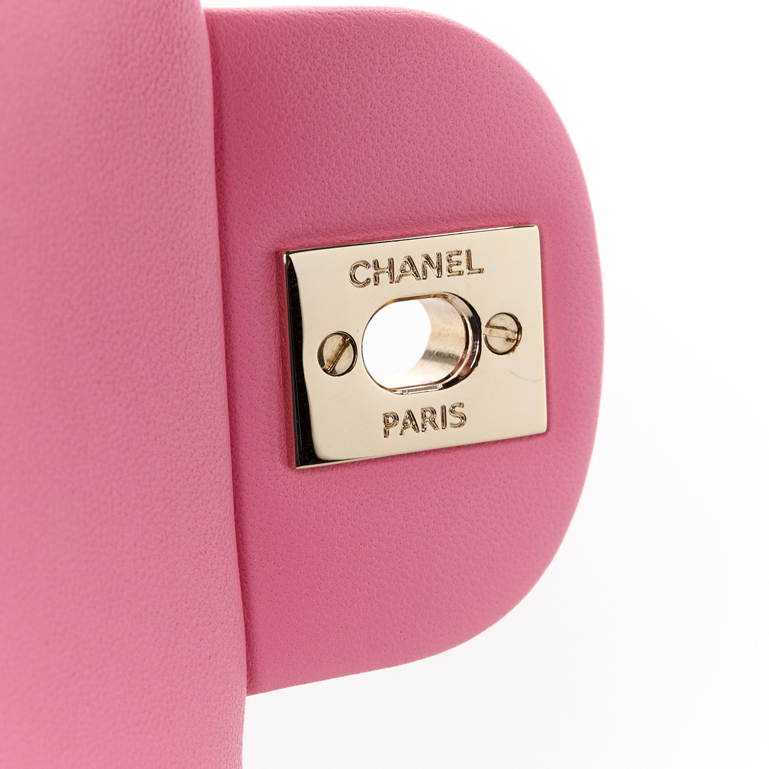 Chanel Lambskin Quilted Mini Top Handle Rectangular Flap Pink 7 of 12