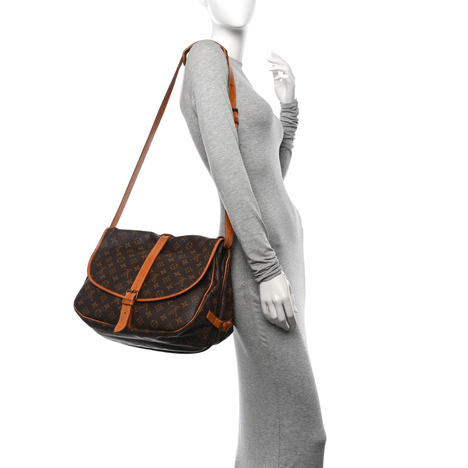 Louis Vuitton Monogram Saumur 35 2 of 17