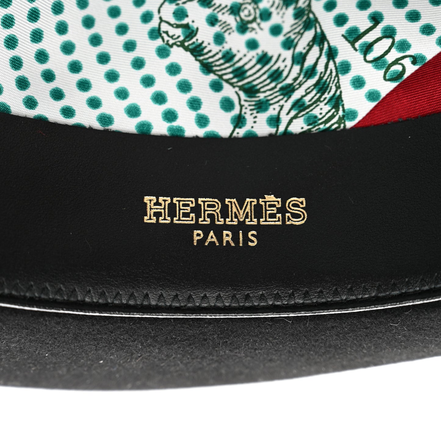 Rabbit Felt Hat 56 Black