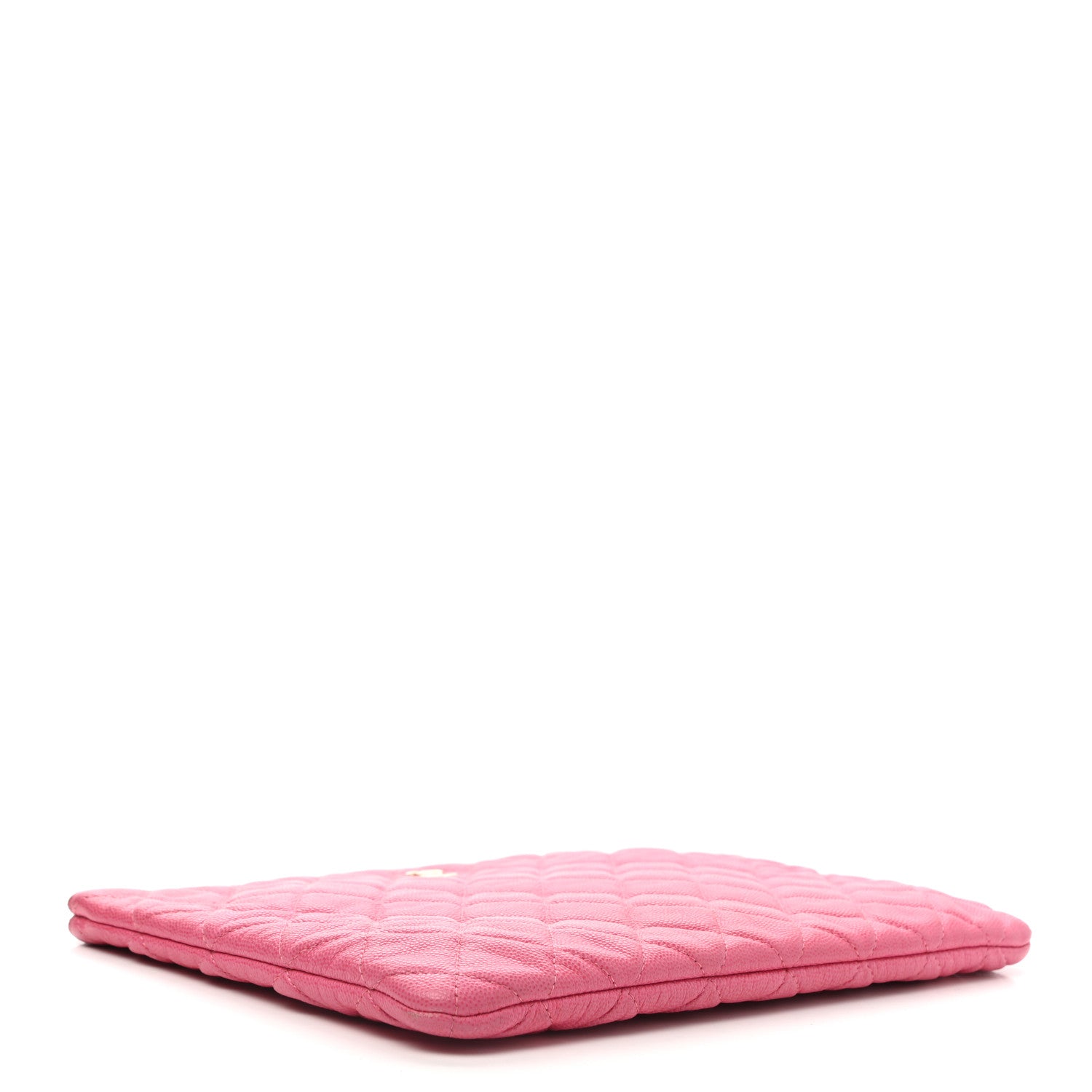 Chanel Caviar Quilted Medium Cosmetic Case Pink 4 of 15