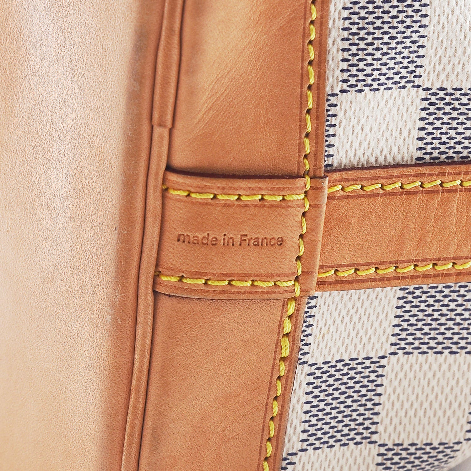 Louis Vuitton Damier Azur Noe BB 9 of 13