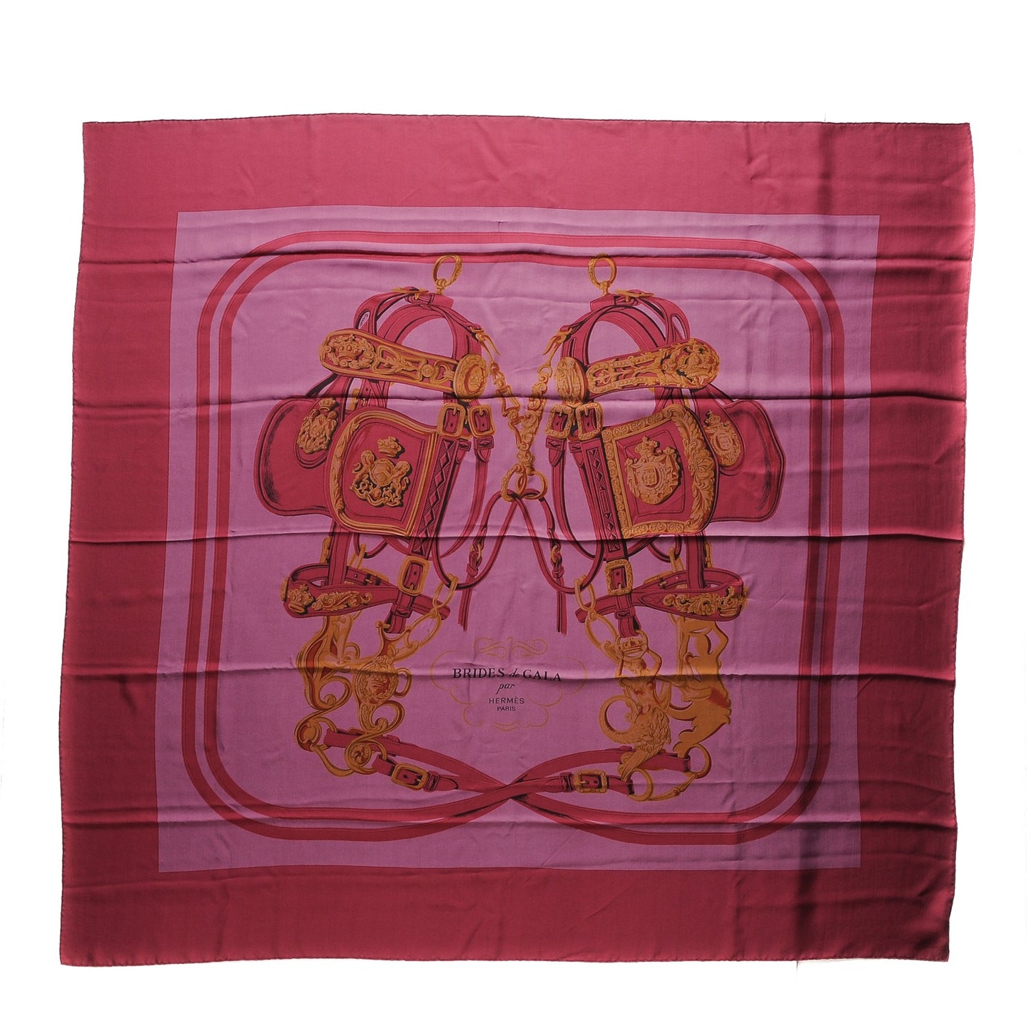 Silk Foulard Brides de Gala Scarf 140