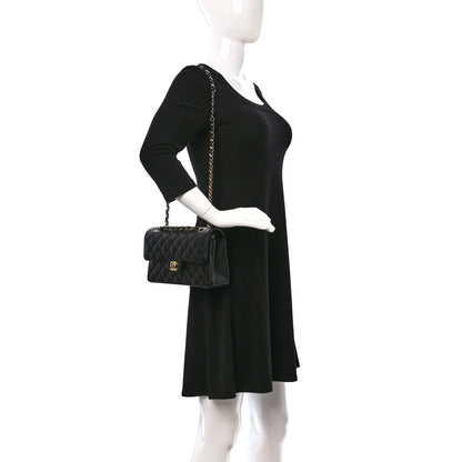 Chanel Caviar Quilted Small Double Flap Black 2 of 10
