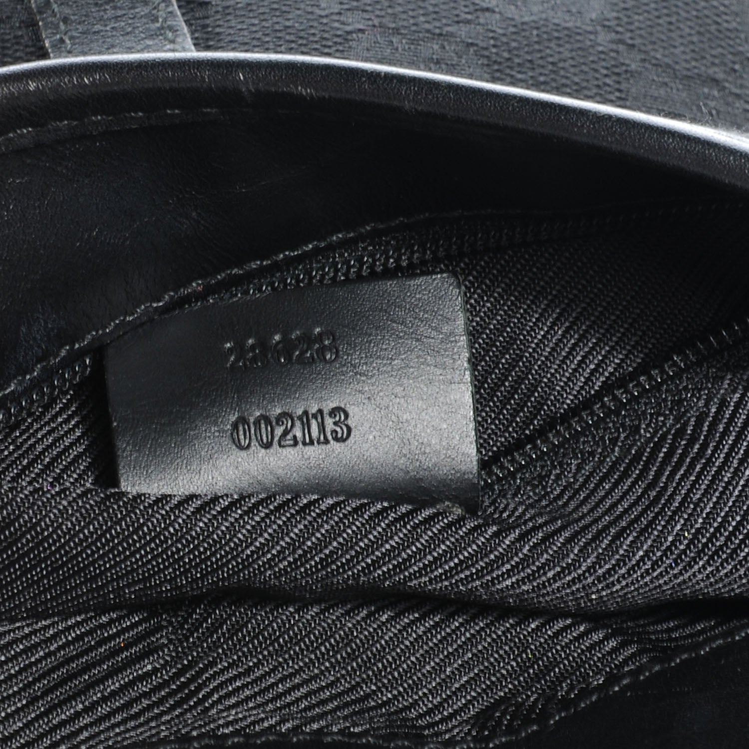 Gucci Monogram Small Jackie O Hobo Black 9 of 9