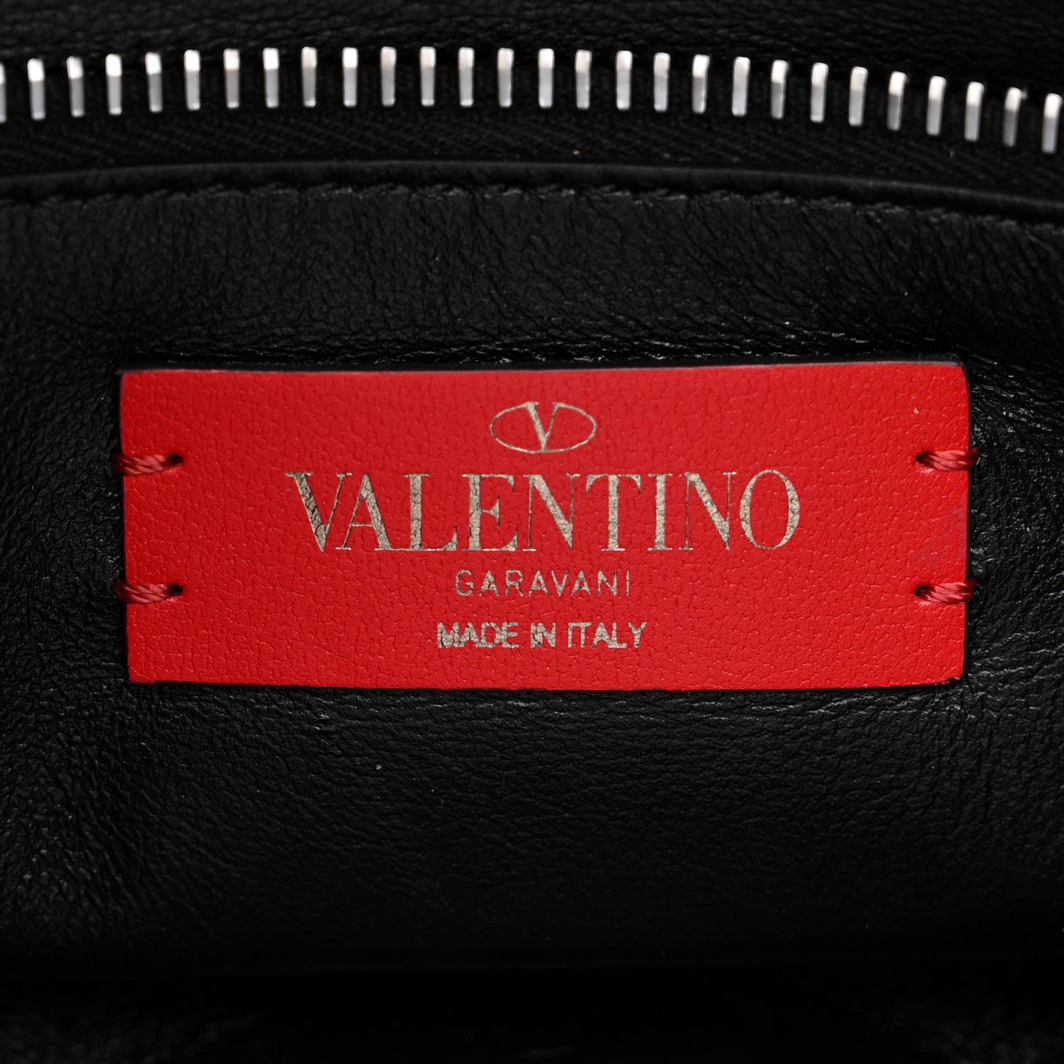 Valentino Garavani Nappa Spikeme Clutch Black 6 of 9