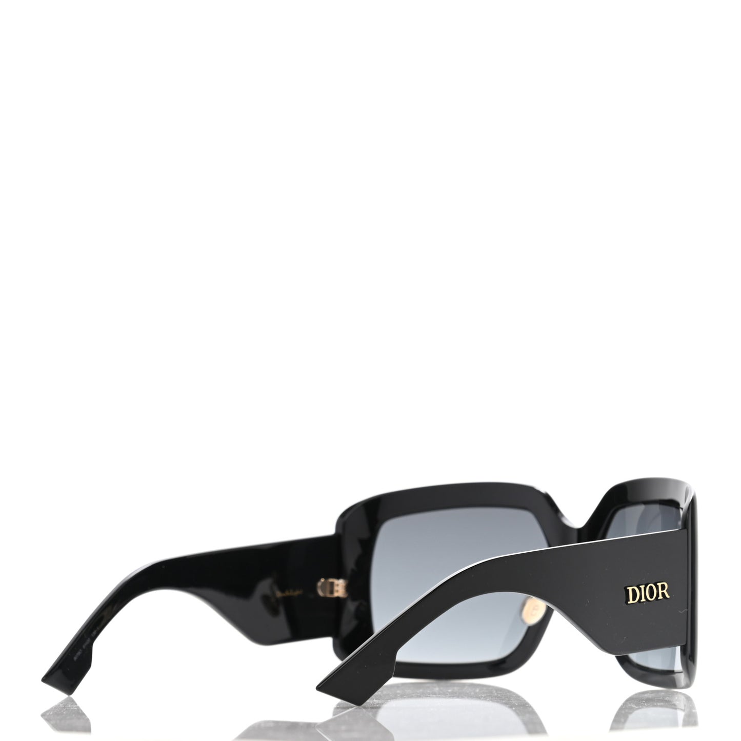 Acetate DiorSo Light 2 Shield Sunglasses Black