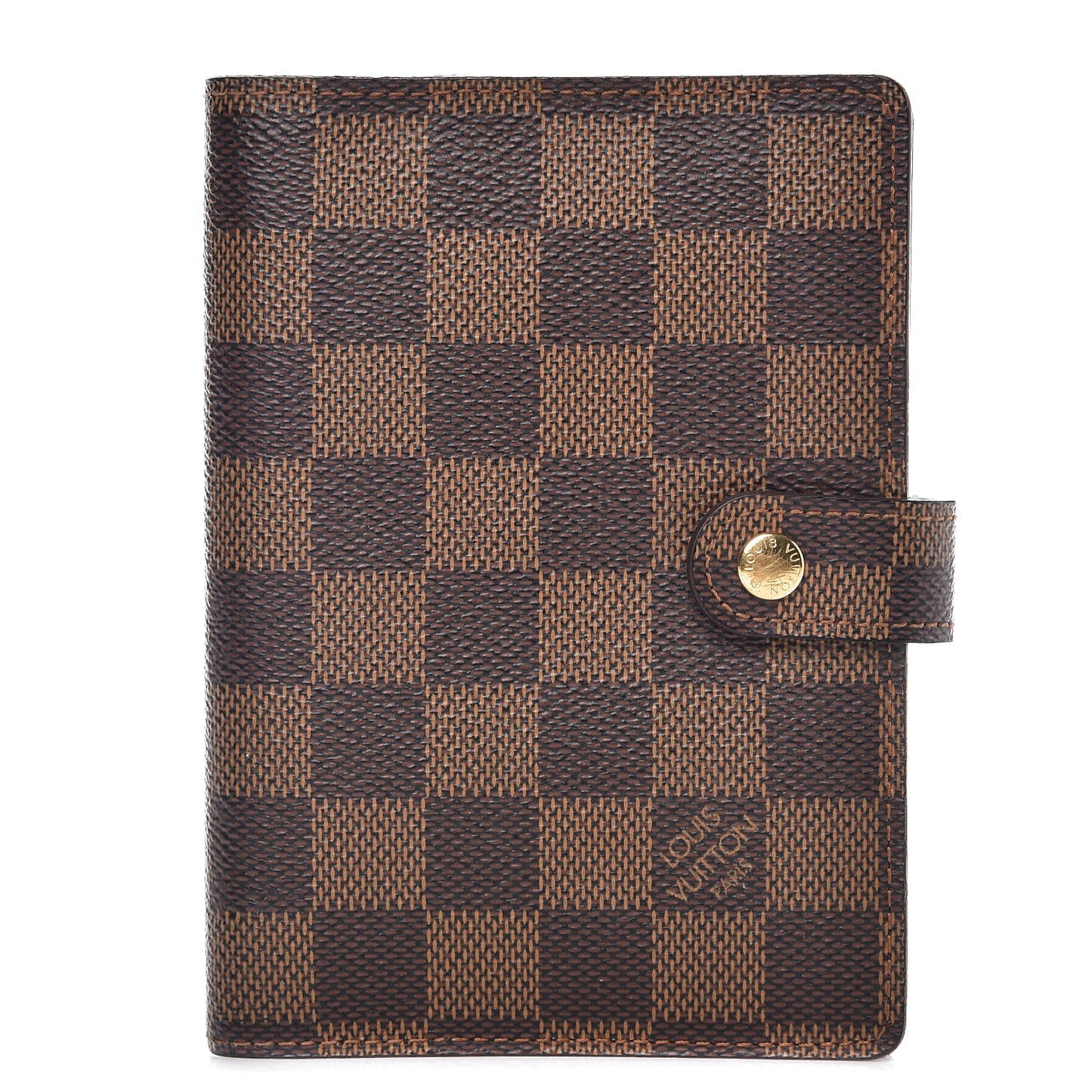 Damier Ebene Small Ring Agenda Cover