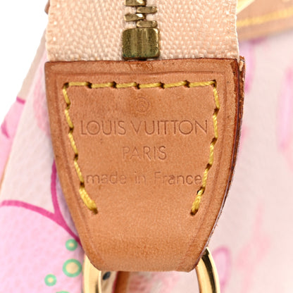 Louis Vuitton Monogram Cherry Blossom Pochette Accessories Pink 10 of 12