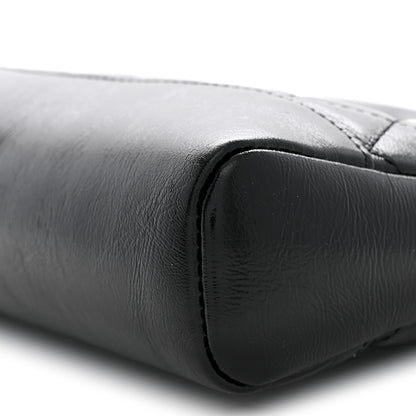Chanel Aged Calfskin Quilted Mini 31 Shopping Bag Black 10 of 10