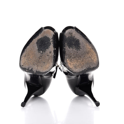 Louis Vuitton Patent Oh Really Ankle Boots 36 Black 8 of 12