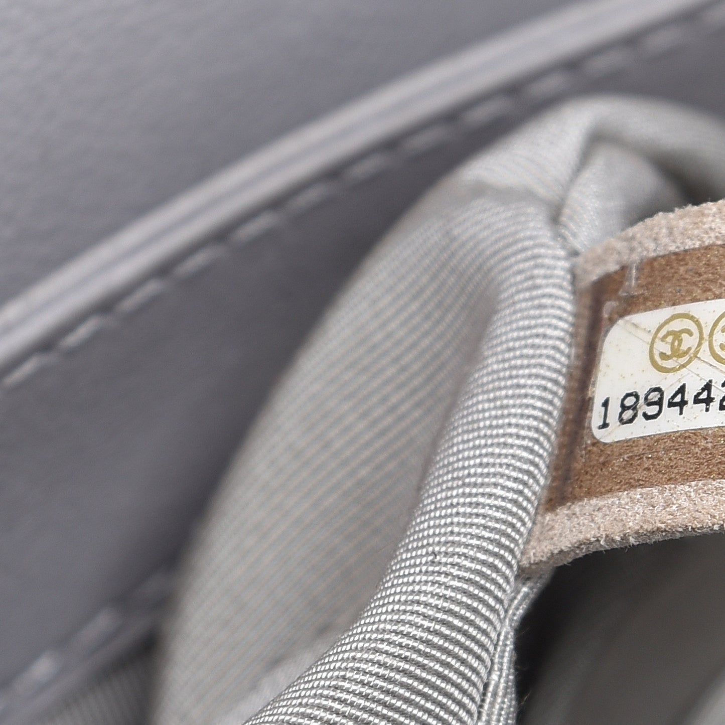 Calfskin New Medium Boy Reverso Flap Light Grey