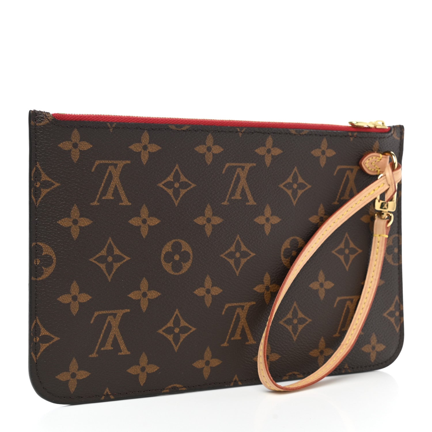 Louis Vuitton Monogram Neverfull MM GM Pochette Cherry 3 of 6