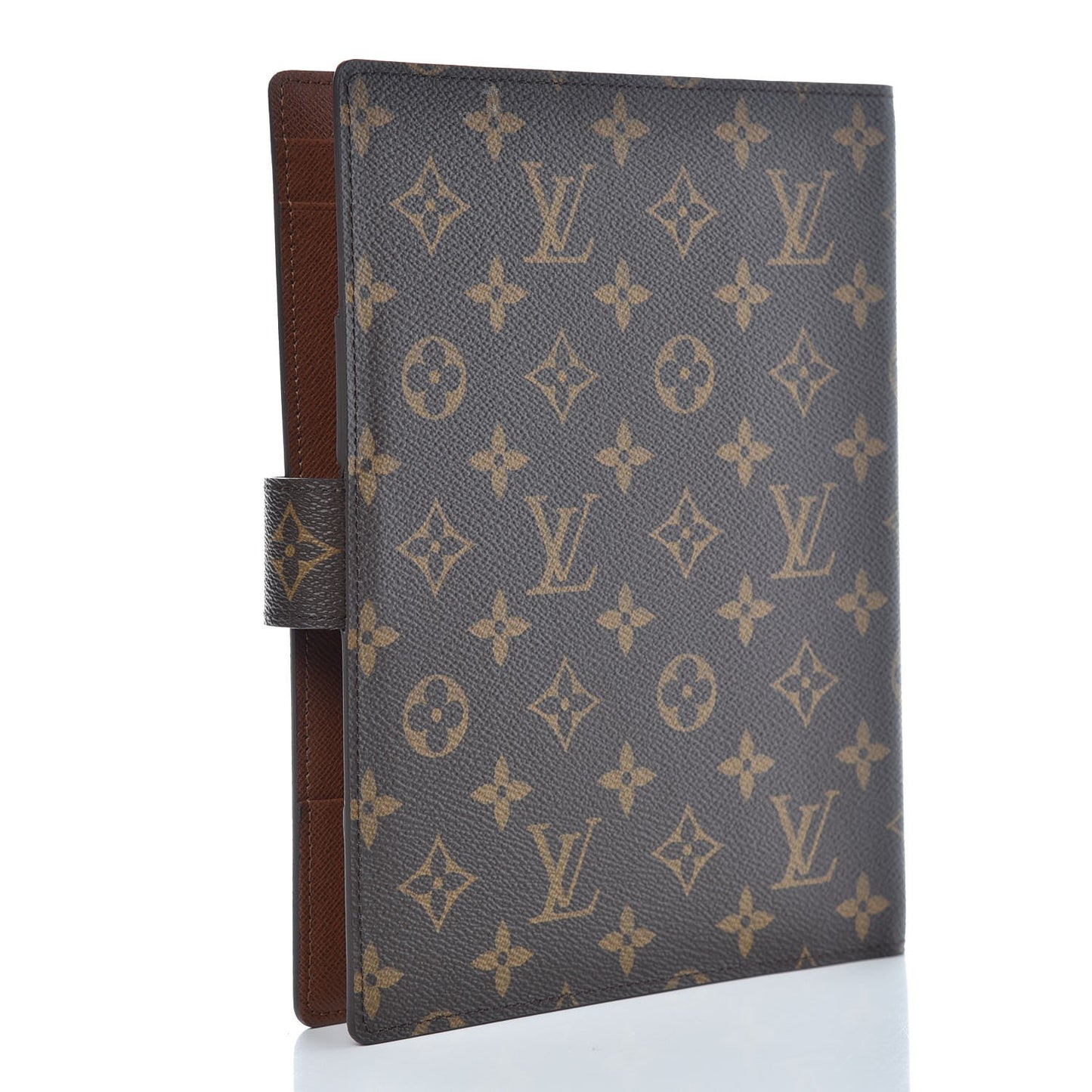Monogram Large Ring Agenda Cover