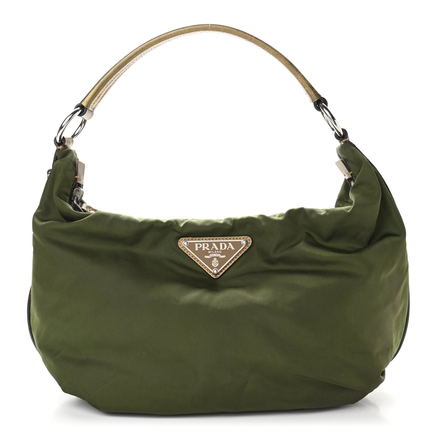 Tessuto Nylon Shoulder Bag Militare