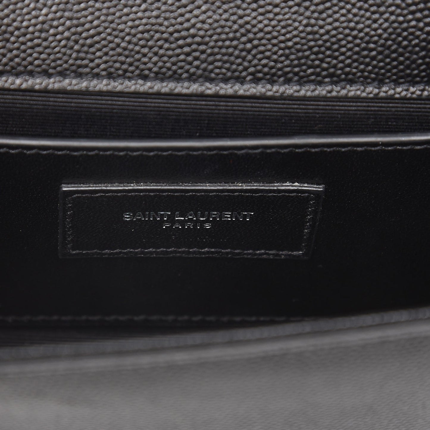 Grain De Poudre Small Monogram Kate Satchel Black