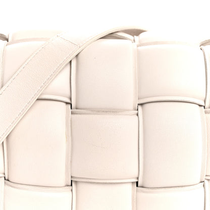 Bottega Veneta Nappa Maxi Intreccio Padded Cassette Crossbody Bag Chalk 8 of 15